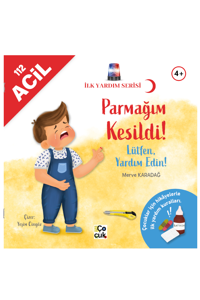 Parmağım Kesildi! Lütfen Yardım Edin!