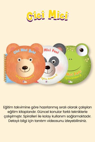 Cici Mici Okul Öncesi Eğitim Seti