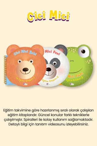 Cici Mici Okul Öncesi Eğitim Seti