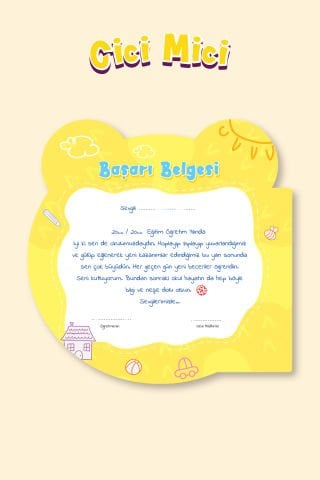 Cici Mici Okul Öncesi Eğitim Seti