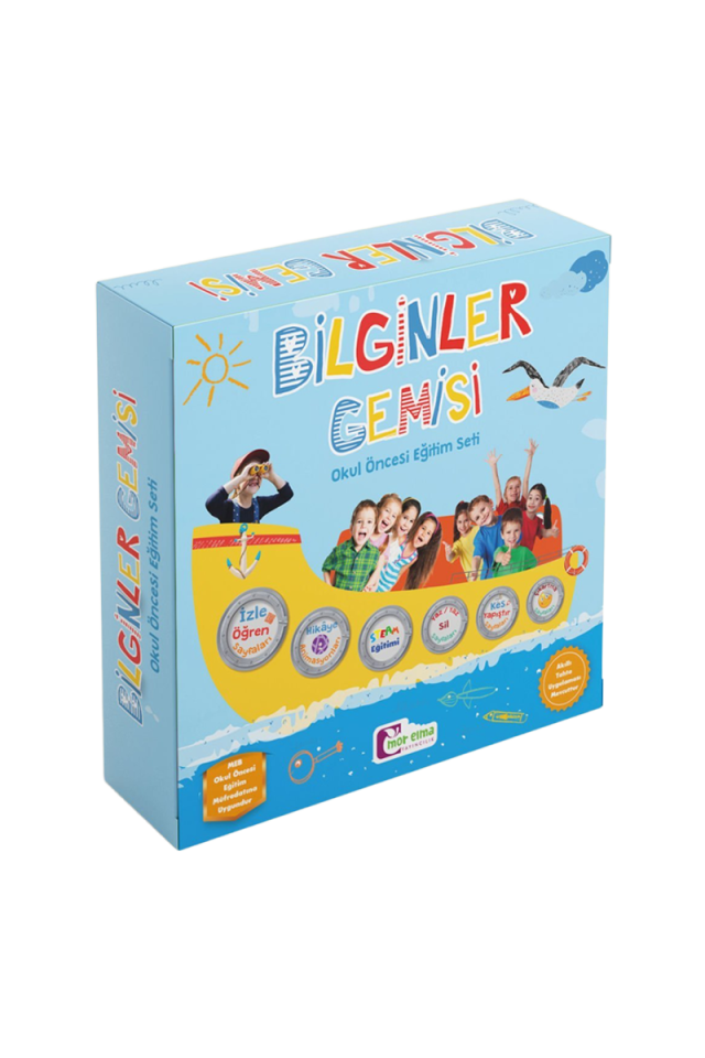 Bilginler Gemisi 5 Yaş (60+) Ay  Okul Öncesi Eğitim Seti