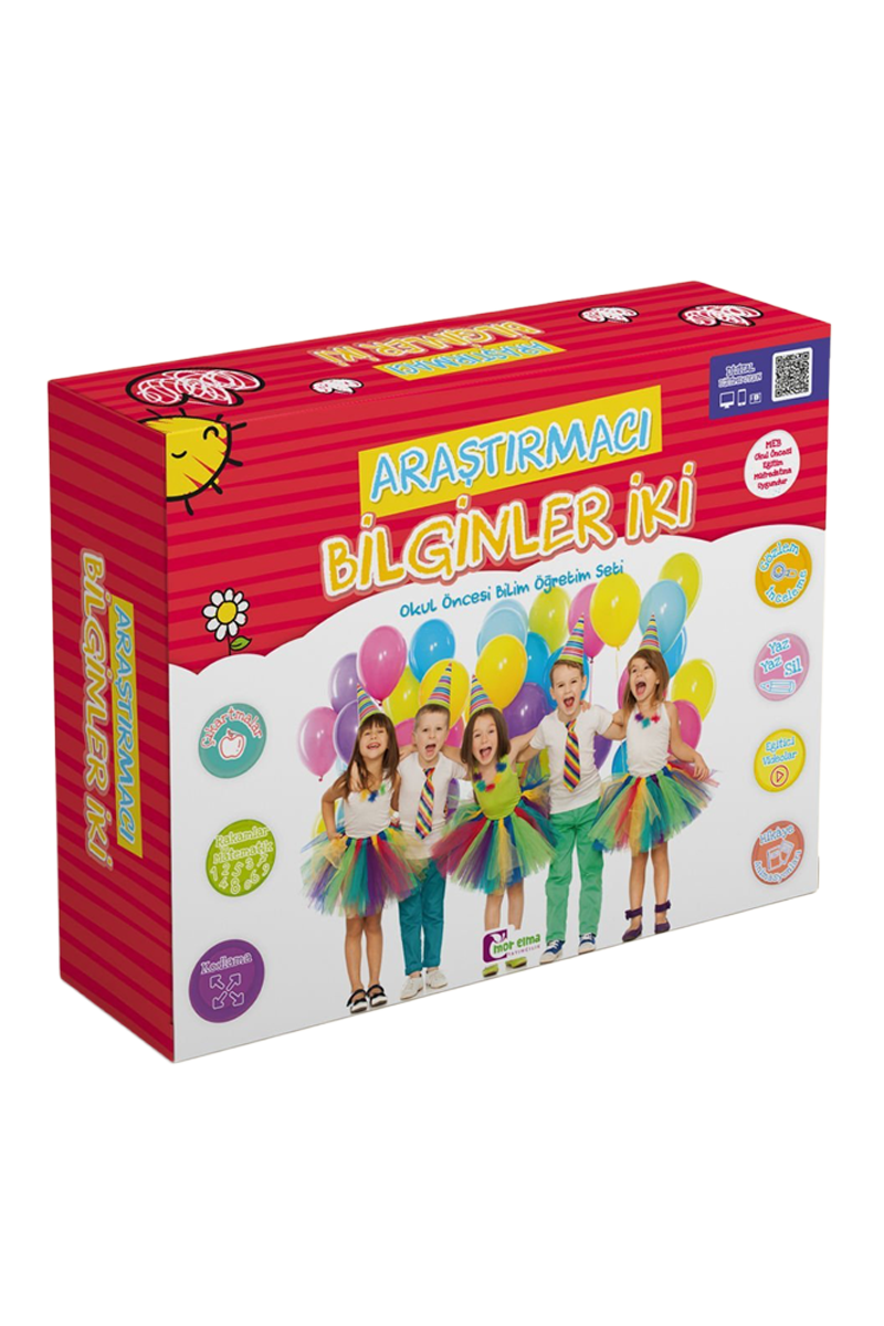 Araştırmacı Bilginler İki 5-6 Yaş Okul Öncesi Bilim Öğretim Seti
