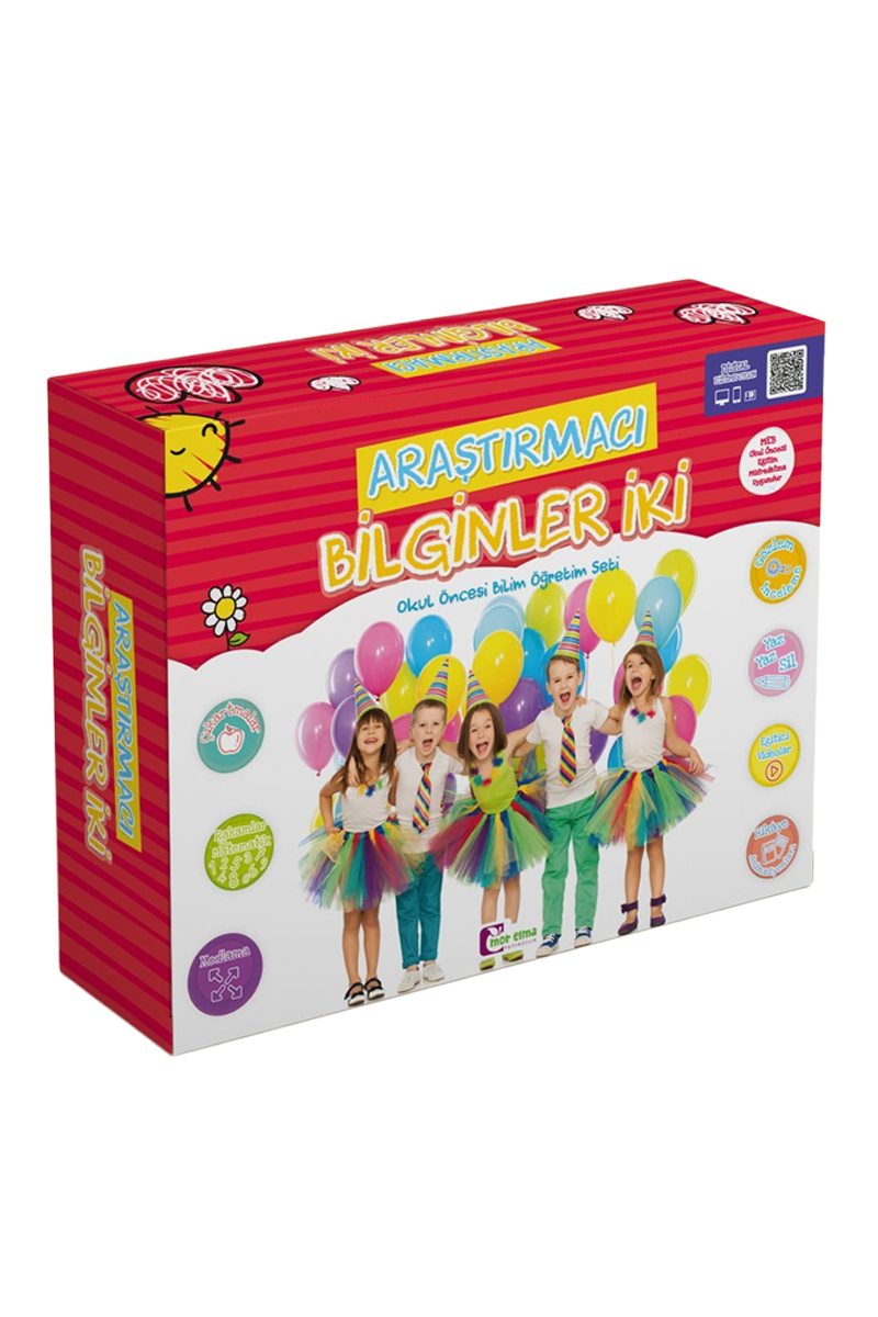Araştırmacı Bilginler İki 5-6 Yaş Okul Öncesi Bilim Öğretim Seti