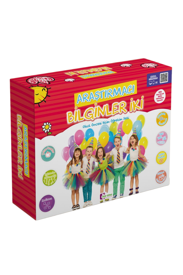 Araştırmacı Bilginler İki 5-6 Yaş Okul Öncesi Bilim Öğretim Seti