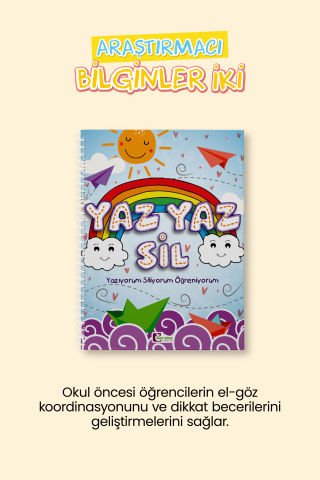 Araştırmacı Bilginler İki 5-6 Yaş Okul Öncesi Bilim Öğretim Seti
