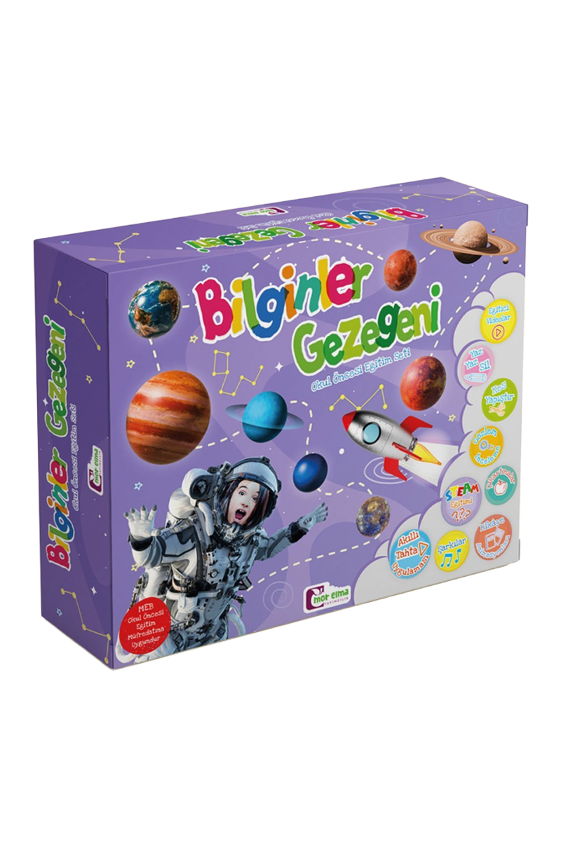 Bilginler Gezegeni 5-6 Yaş Okul Öncesi Eğitim Seti