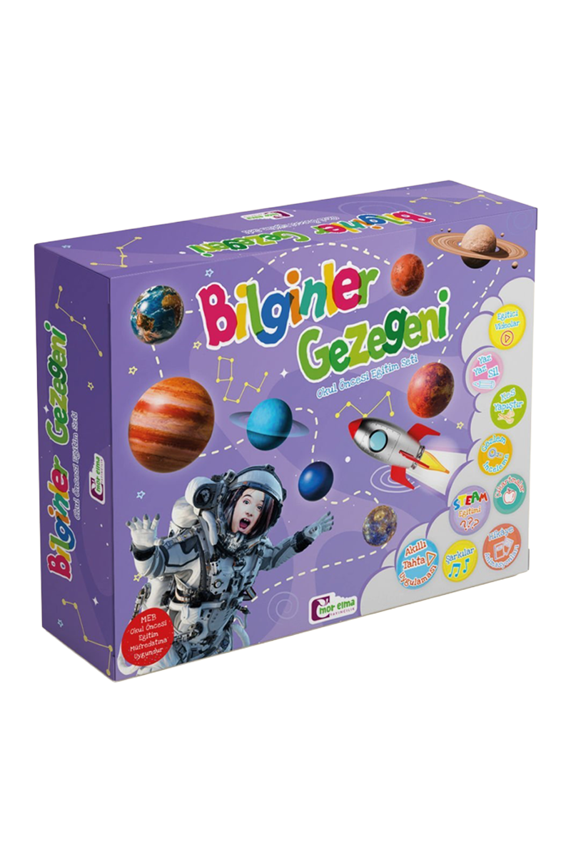 Bilginler Gezegeni 5-6 Yaş Okul Öncesi Eğitim Seti