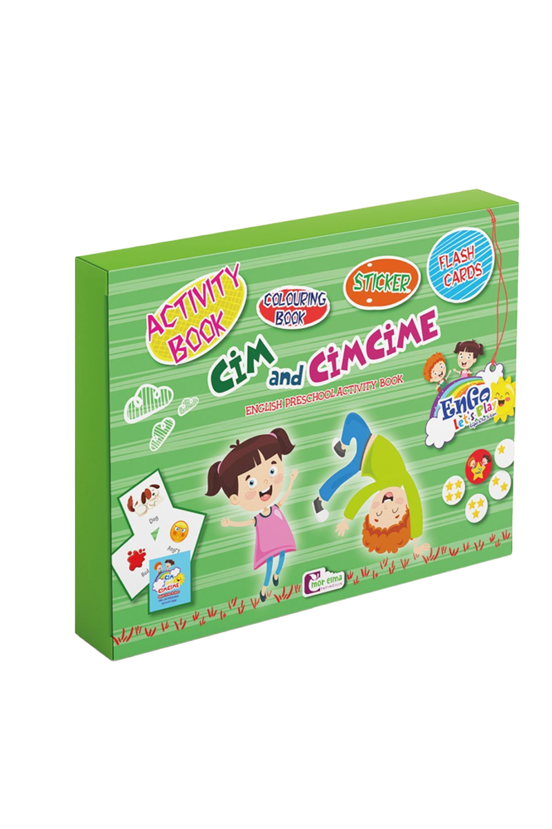Cim And Cimcime Preschool Activity Book – İngilizce Eğitim Seti