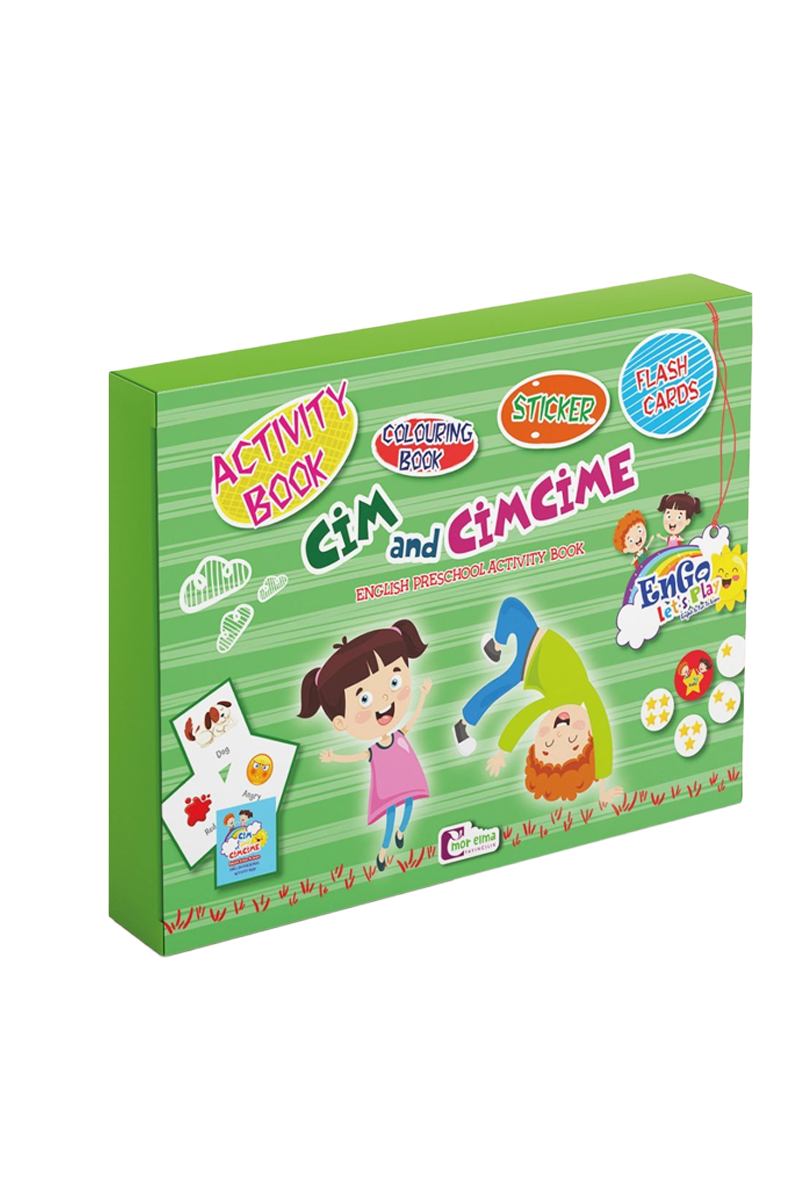 Cim and Cimcime Preschool Activity Book – İngilizce Eğitim Seti