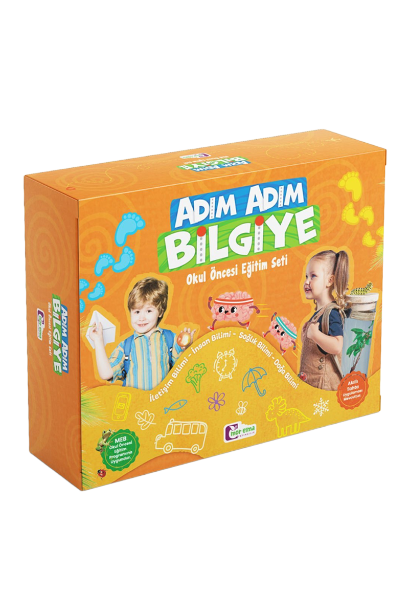 Adım Adım Bilgiye  4-5 Yaş Okul Öncesi Eğitim Seti