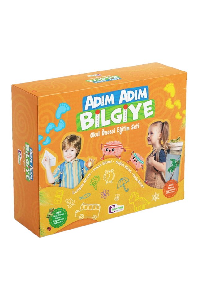 Adım Adım Bilgiye  4-5 Yaş Okul Öncesi Eğitim Seti