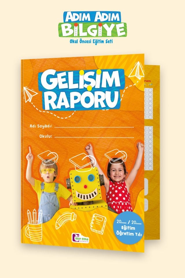Adım Adım Bilgiye  4-5 Yaş Okul Öncesi Eğitim Seti