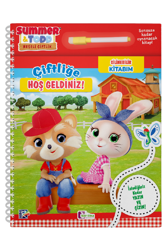 Çiftliğe Hoş Geldiniz (Silinebilir Kitabım)