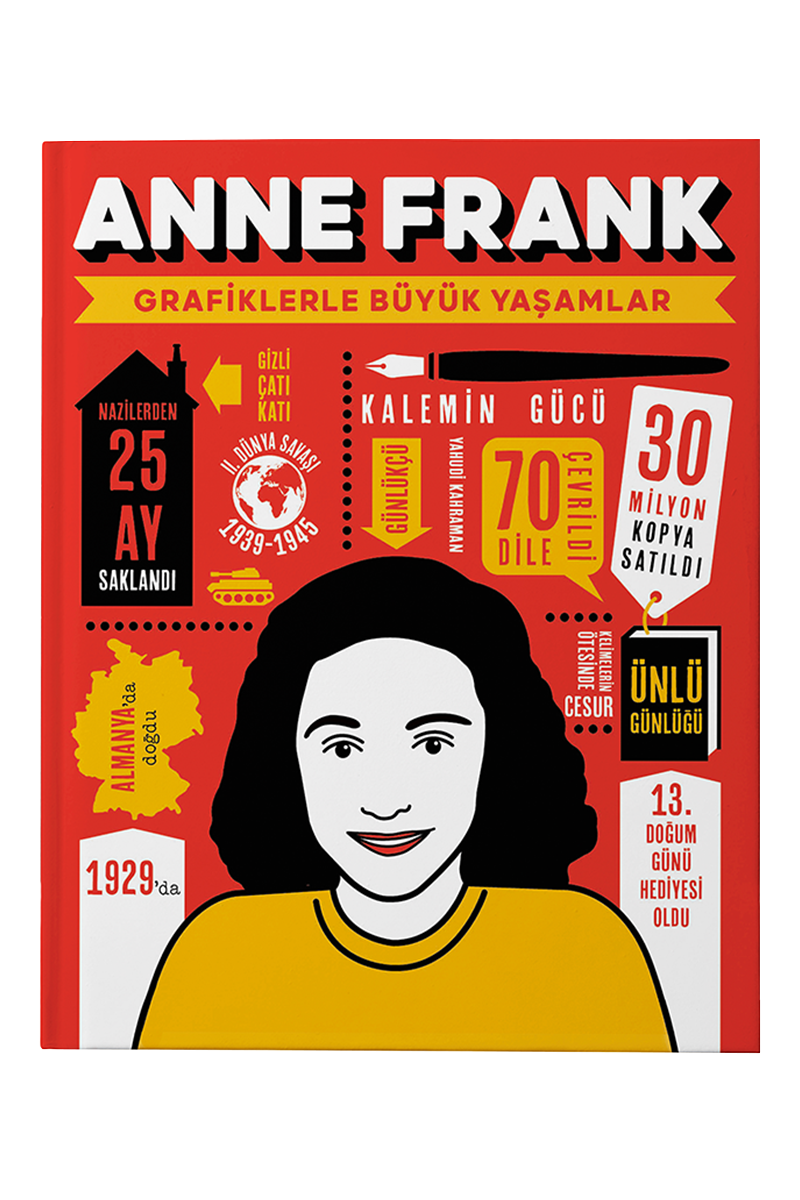 Anne Frank - Grafiklerle Büyük Yaşamlar