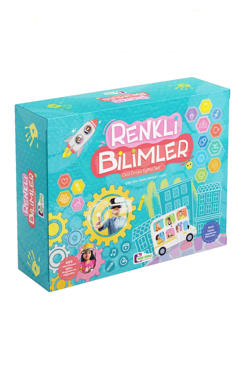 Renkli Bilimler 5 -6 Yaş (60+) Ay Okul Öncesi Eğitim Seti