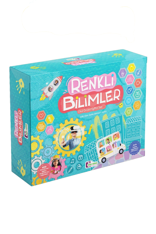 Renkli Bilimler 5 -6 Yaş (60+) Ay Okul Öncesi Eğitim Seti