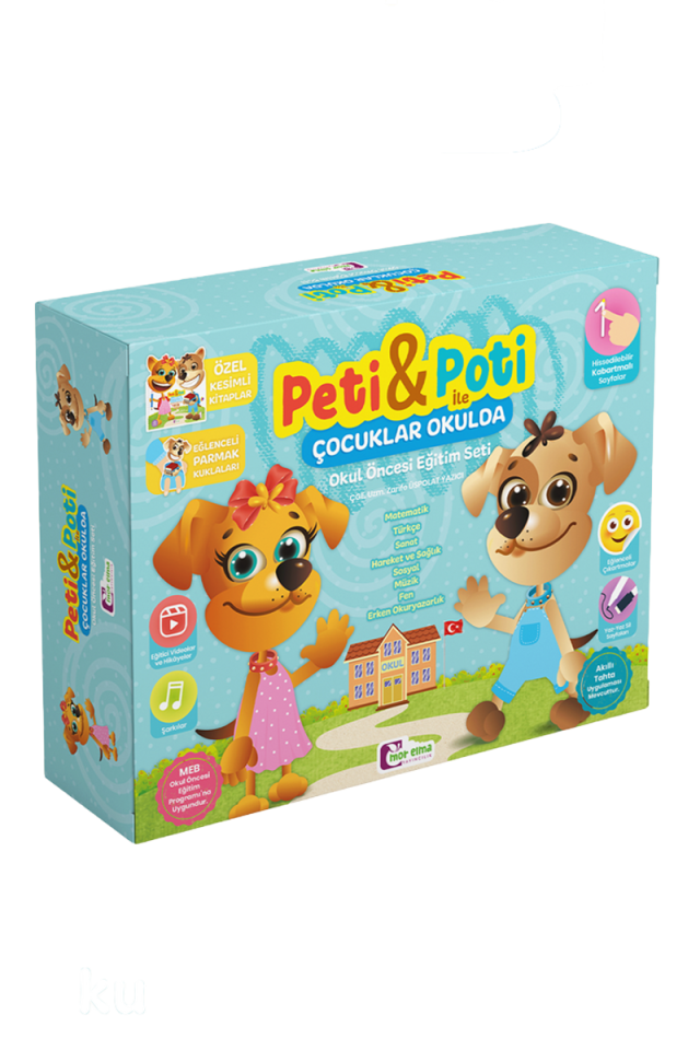 Peti & Poti 4 Yaş (48+) Ay Okul Öncesi Eğitim Seti