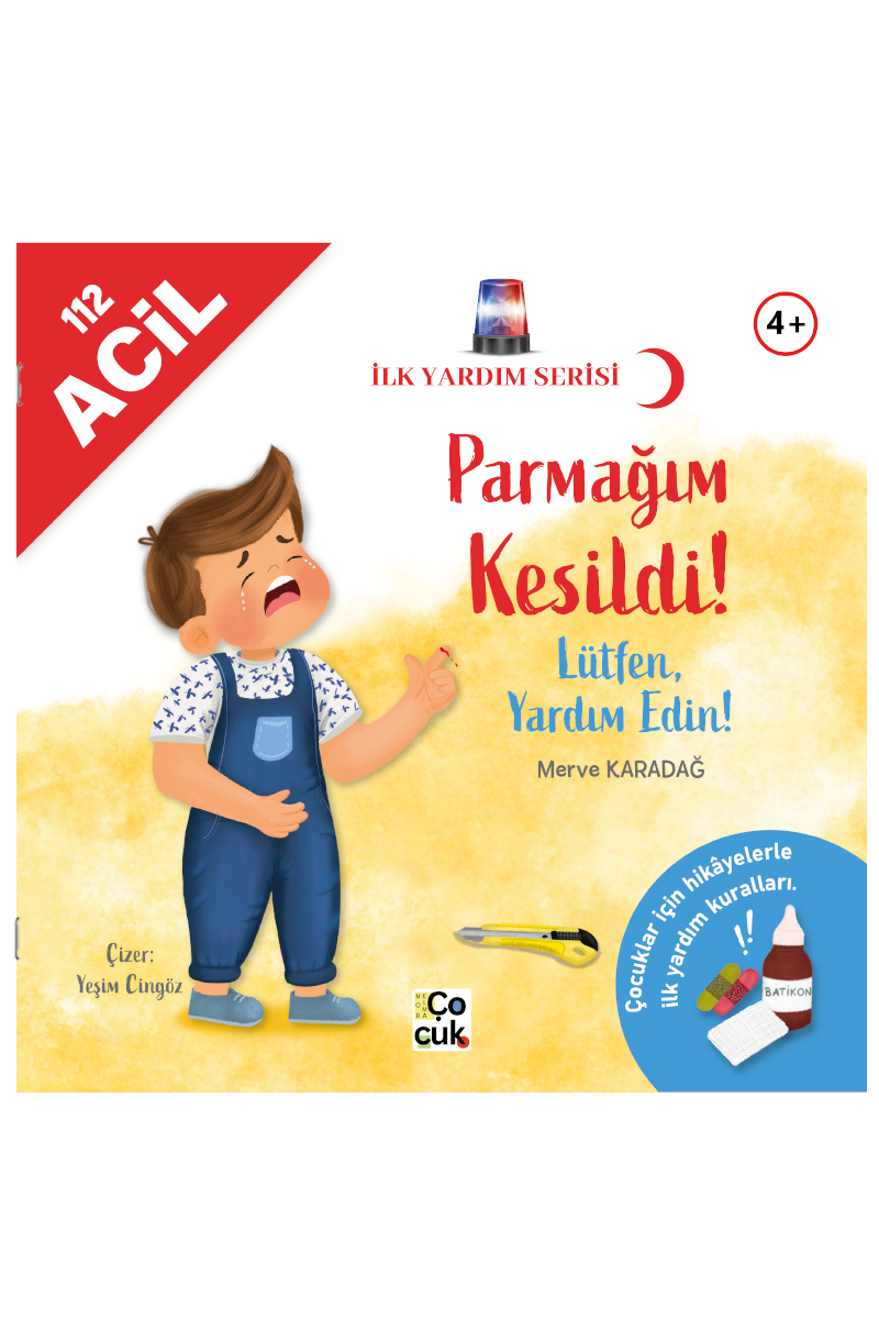 İlk Yardım Serisi - Parmağım Kesildi! Lütfen, Yardım Edin!