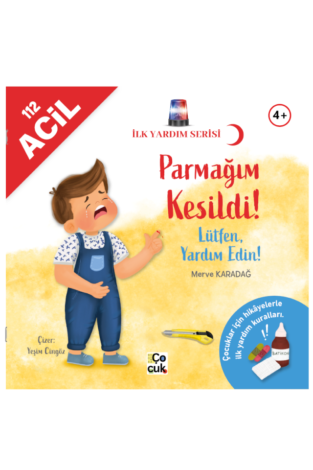 İlk Yardım Serisi - Parmağım Kesildi! Lütfen Yardım Edin!