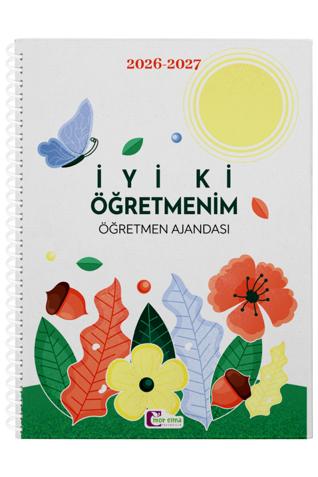İyi Ki Öğretmenim Öğretmen Ajandası 2026-2027