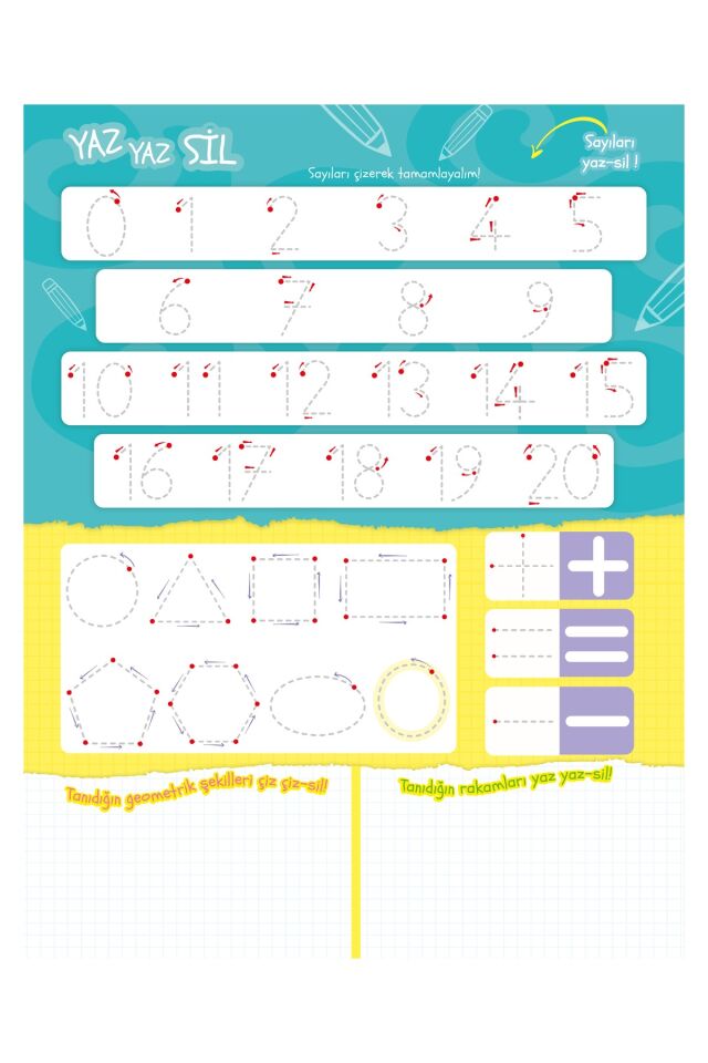 İleri Matematik - Okul Öncesi Matematik Kitabı (Gelecek 5-6 Yaş)