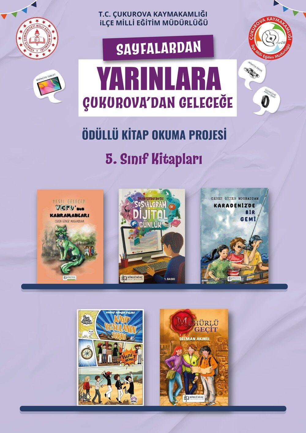 Çukurova Okuyor 5. Sınıf Kitap Paketi (5 Kitap)