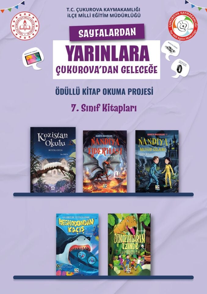 Çukurova Okuyor 7. Sınıf Kitap Paketi (5 Kitap)